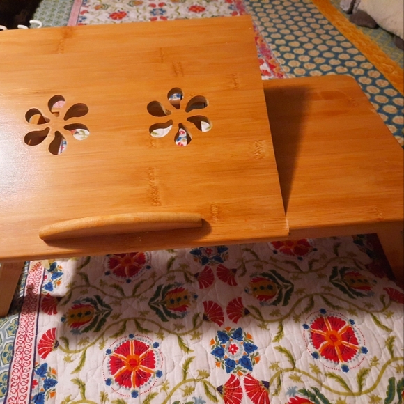 unbranded Other - Bamboo tab/notebook bed tray NWT